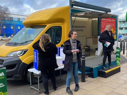 Buckinghamshire County Council Exhibition Vehicle  3