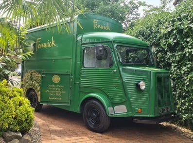 A fully green H-van hire for Fenwick