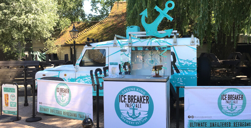 Ice Breaker's Land Rover Defender hire