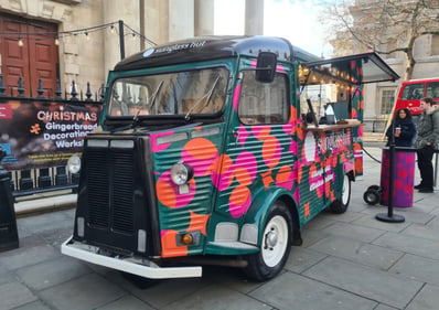 Sunglass Hut's decorative Citroen H-Van