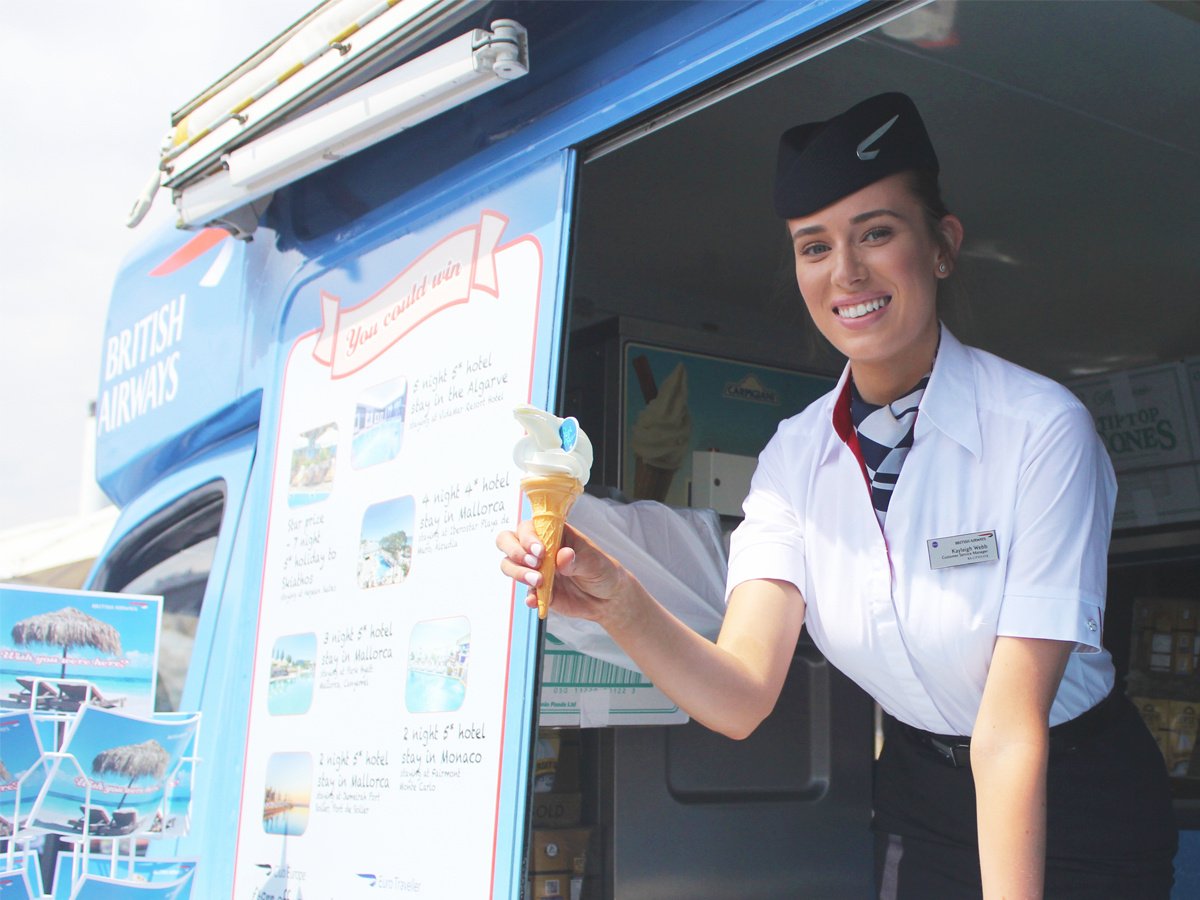 2019 British Airways Icecream Van 3